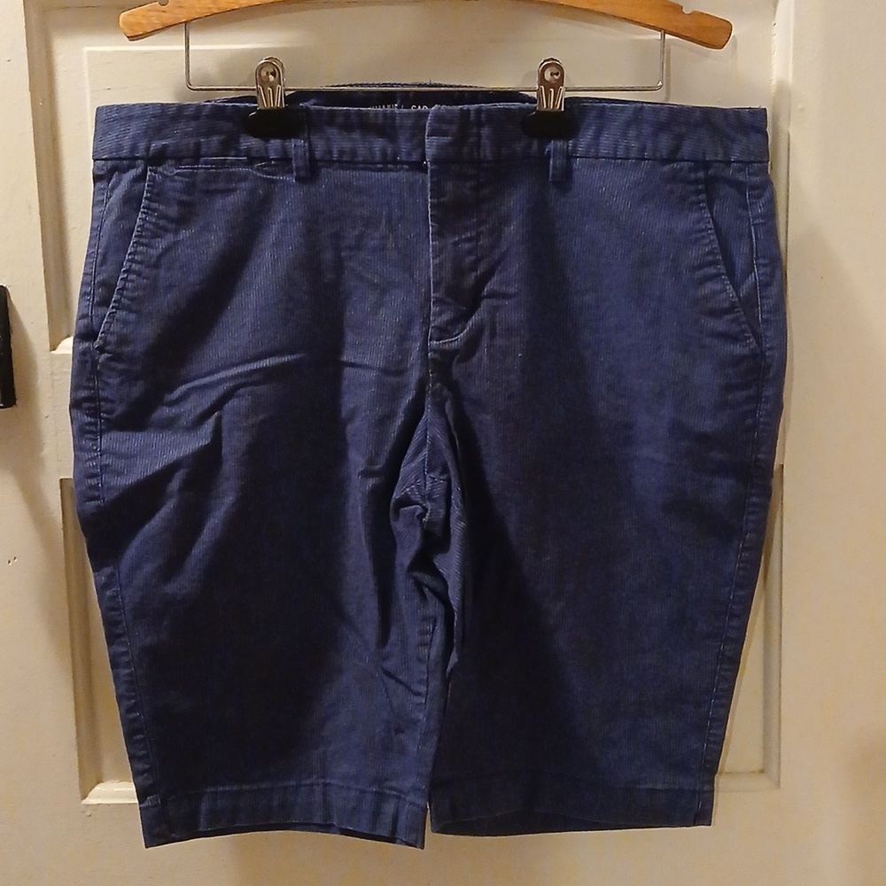 GAP Blue Women's City Slim Long Board Shorts